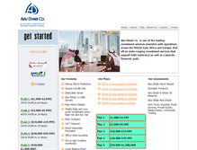 Tablet Screenshot of abudhabi-invest.com